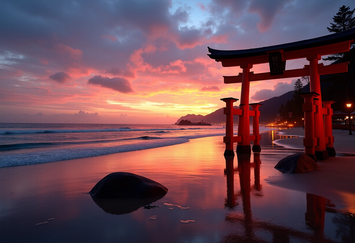 plage japon